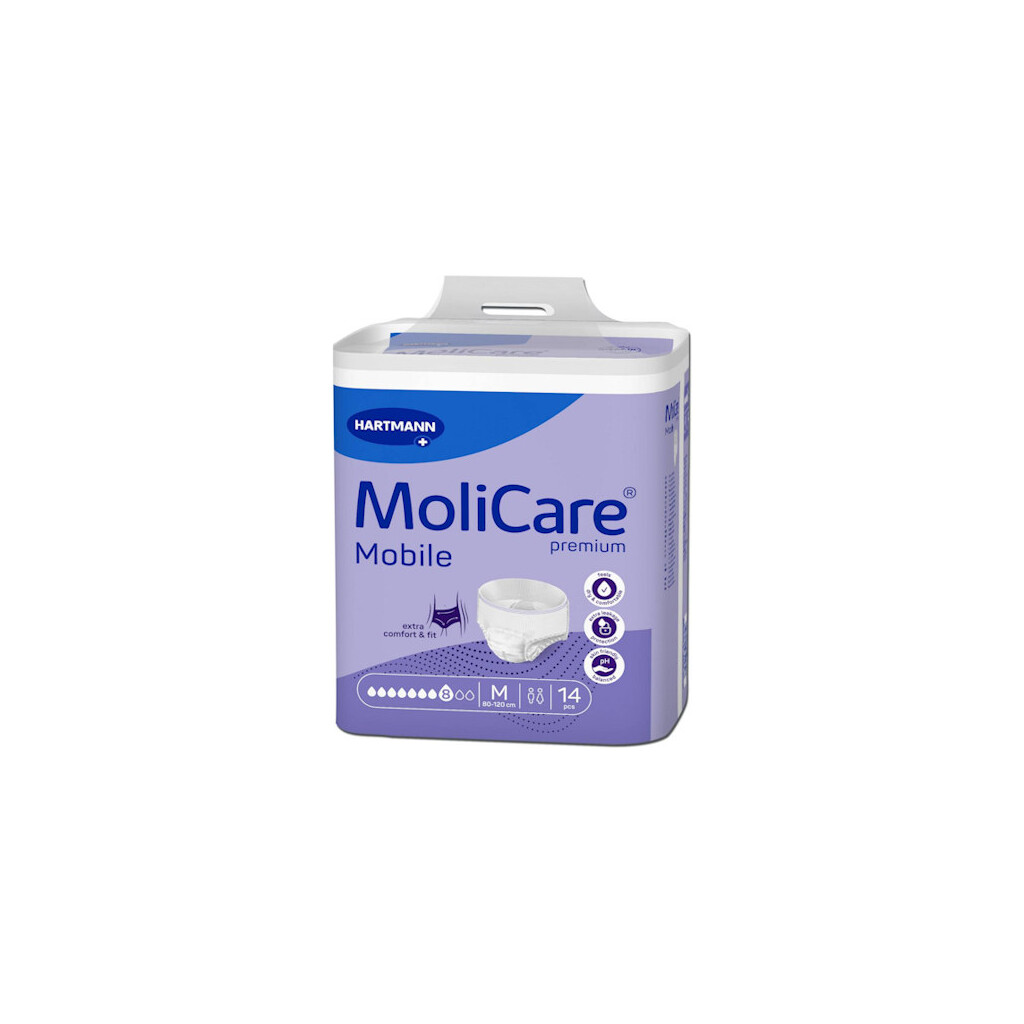 MOLICARE PREMIUM MOBILE 8 KAPLJICA GAĆICE ZA INKONTINENCIJU VELIČINA M