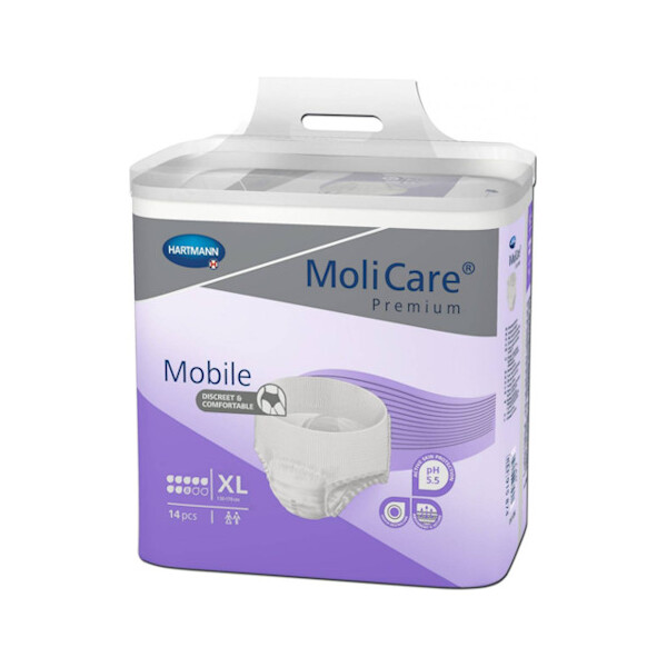 MOLICARE PREMIUM MOBILE 8 KAPLJICA GAĆICE ZA INKONTINENCIJU VELIČINA XL