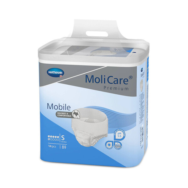 MOLICARE PREMIUM MOBILE 6 KAPLJICA GAĆICE ZA INKONTINENCIJU VELIČINA S A14