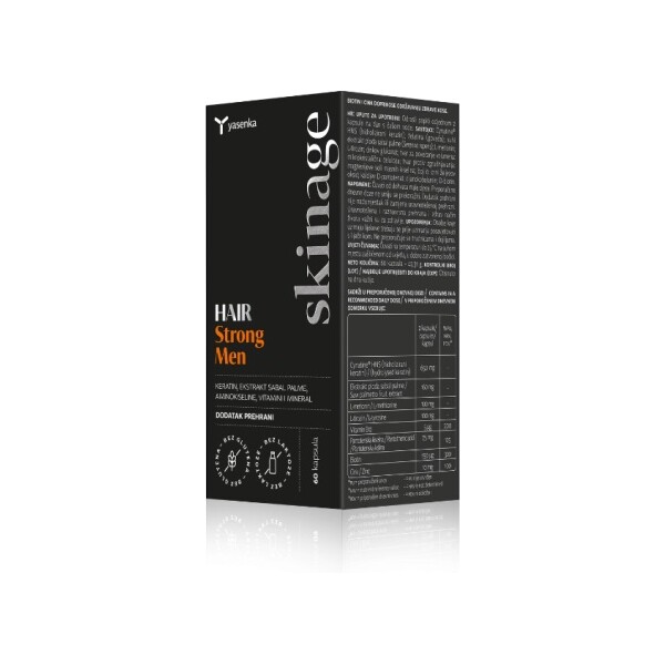 Yasenka Skinage Hair Strong MEN 60 kapsula