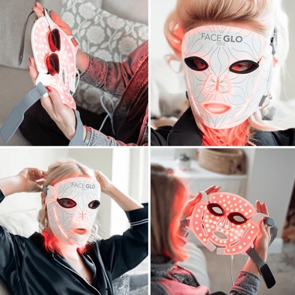 korištenje Rio FaceGlo LED maske za lice